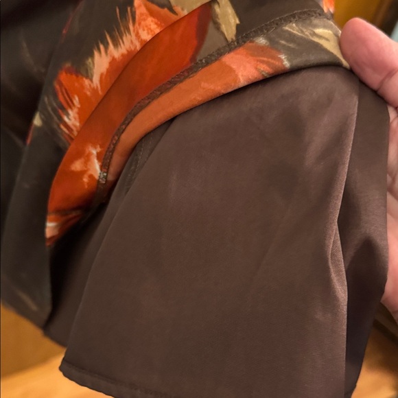 Donna Ricco Elegant Floral Satin Dress - Picture 5 of 5